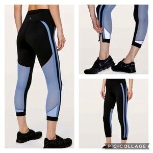 Lululemon Zip The Line Crops *23” Size 6